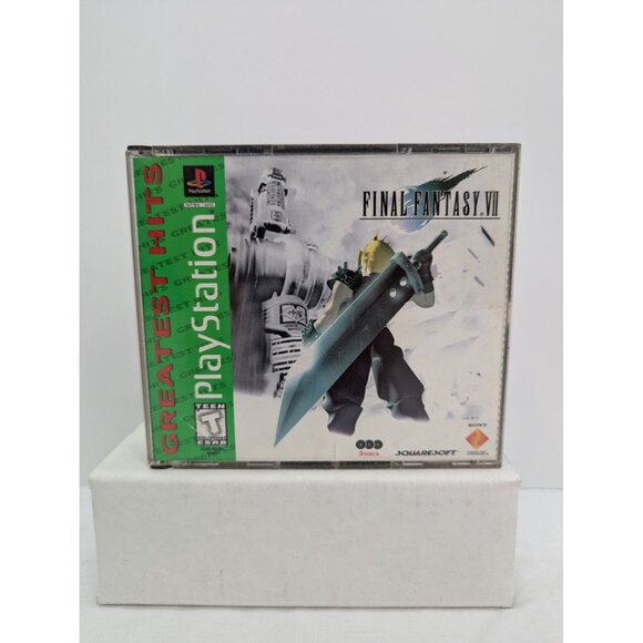 PlayStation Final Fantasy VII 1997 Square Co. Ltd Sony Entertainment - Picture 1 of 9